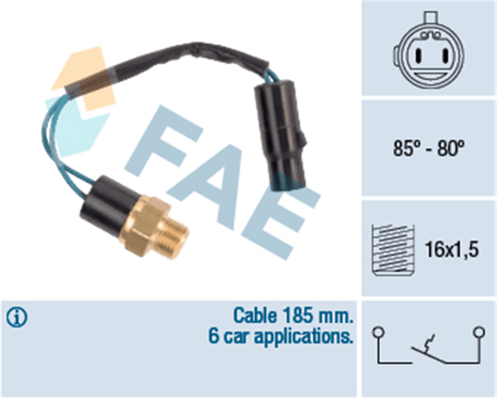 FAE 36610 - Fan Müsürü - Kore Excel/elantra