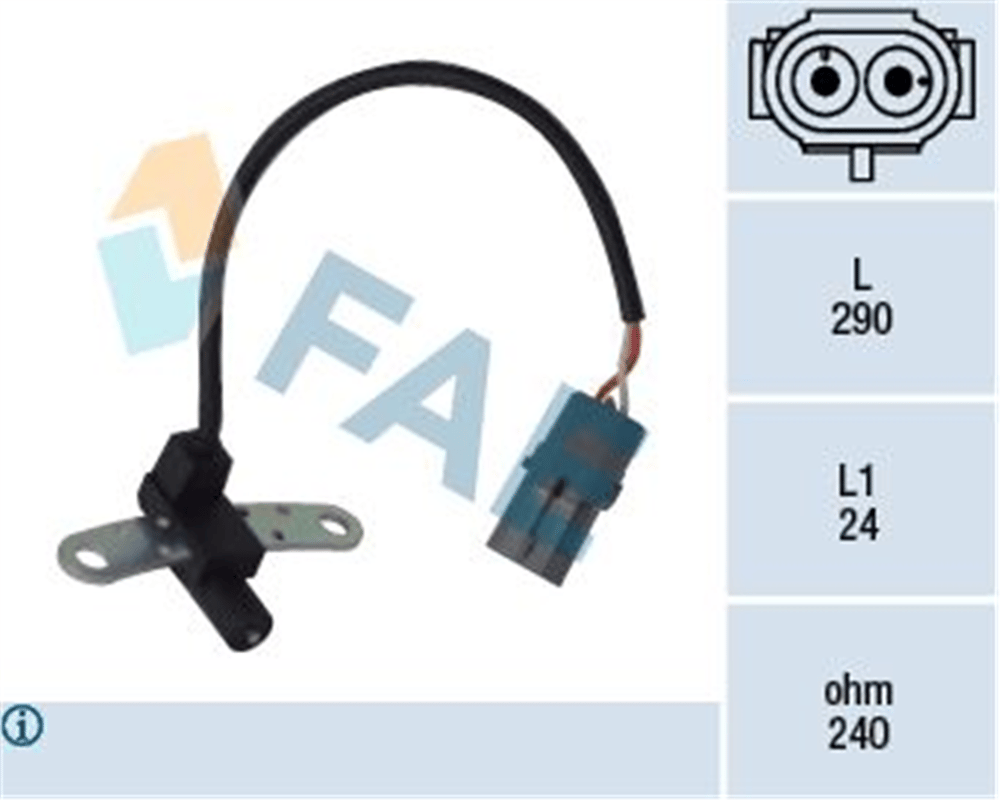 FAE 79021 - Eksantrik Mil Sensörü - Renault R19 /megane I /clio I /laguna I