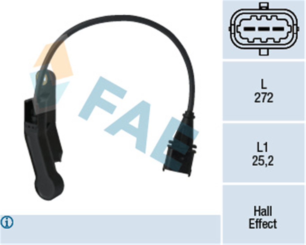 FAE 79138 - Eksantrik Devir Sensörü - Opel Astra G Vectra B-c