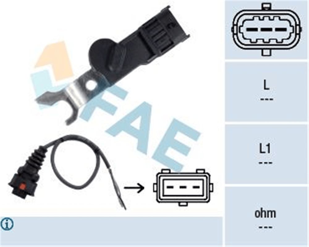 FAE 79167 - Eksantrik Devir Sensörü - Opel Vectra B Vectra A Astra F Astra G