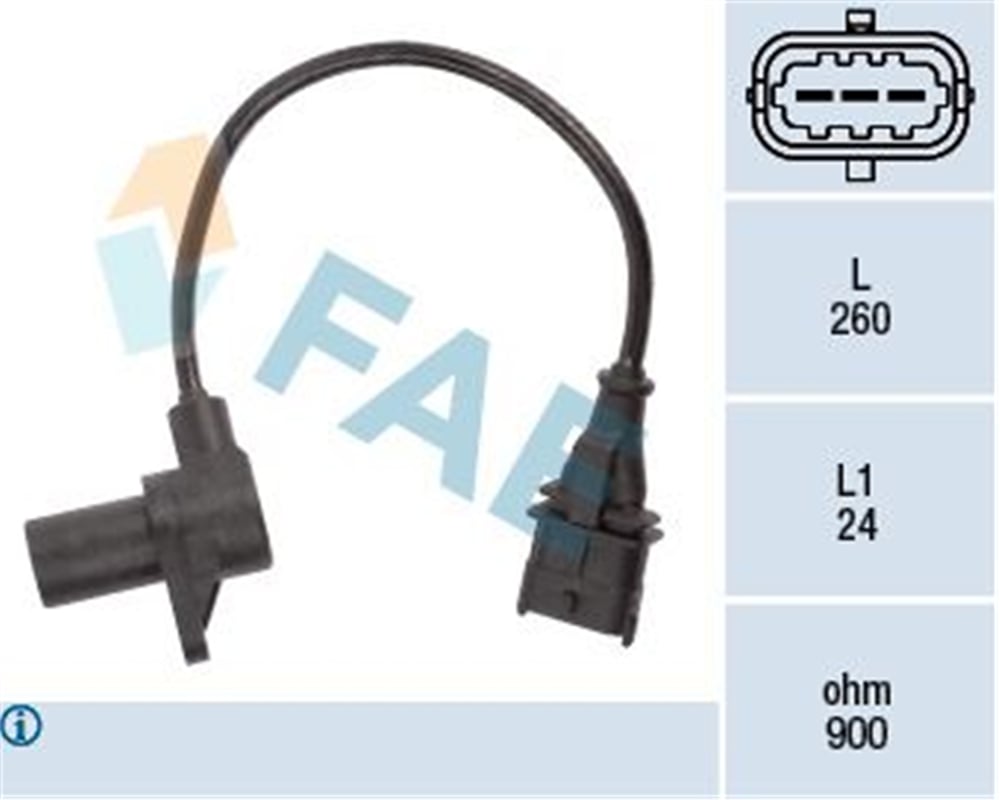 FAE 79197 - Eksantrik Devir Sensörü - Fiat Daily Iii-iv-hyundai H-1