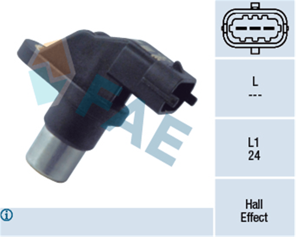 FAE 79206 - Krank Devir Sensörü - Fiat Doblo/palio/opel- Astra G-astra H-corolla-auris-yaris