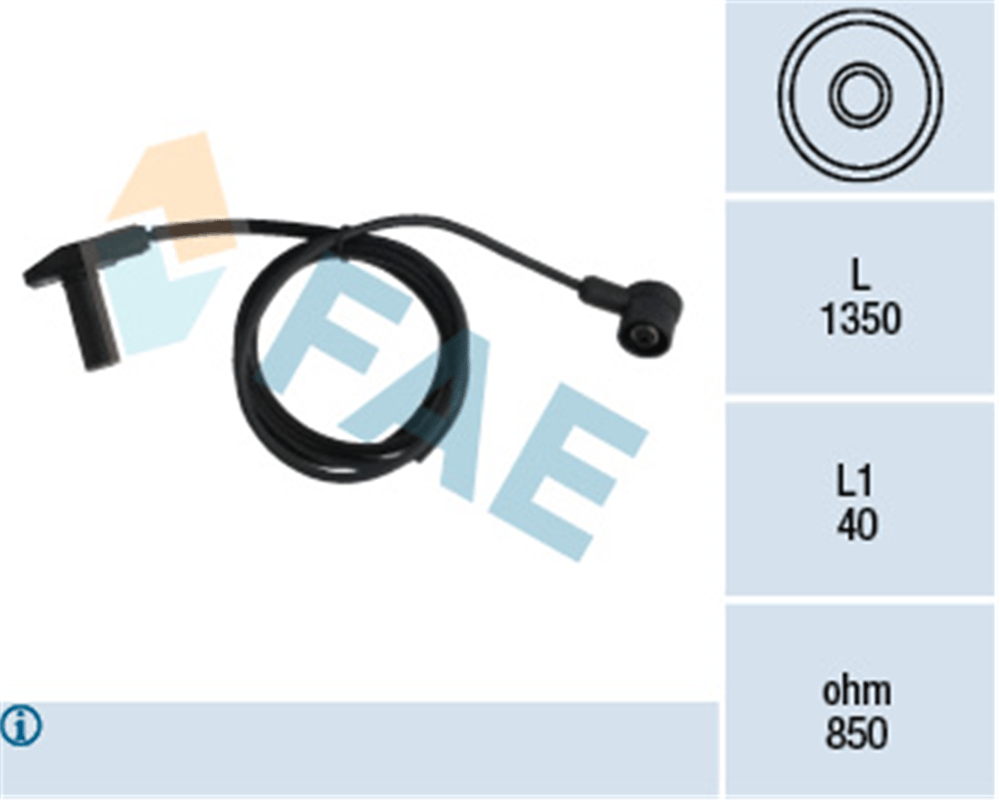 FAE 79241 - Krank Devir Sensörü - Mercedes 124-140-129
