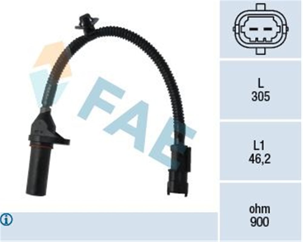 FAE 79334 - Krank Devir Sensörü - Kore Accent Blue/elantra/i20/ix20/i30/ix35/i40