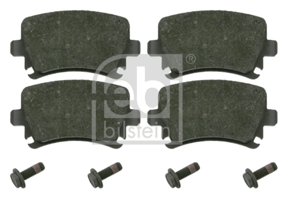 FEBI 16540 - Fren Balatasi Arka - Vw Passat-caddy-golf5-golf6-jetta-a3-leon