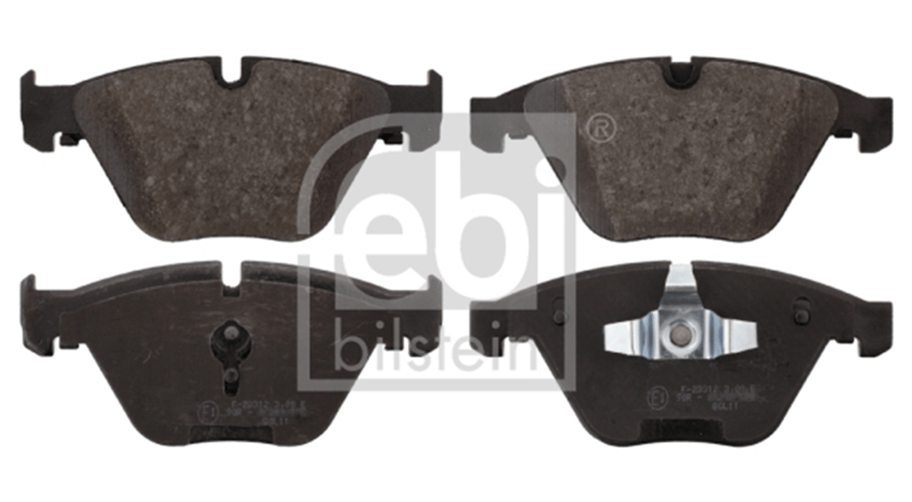 FEBI 16728 - Fren Balatasi Ön - Bmw E90-e90 Lci-e91-e91 Lci-e92-e92 Lci-e93-e93 Lci-x1 E84