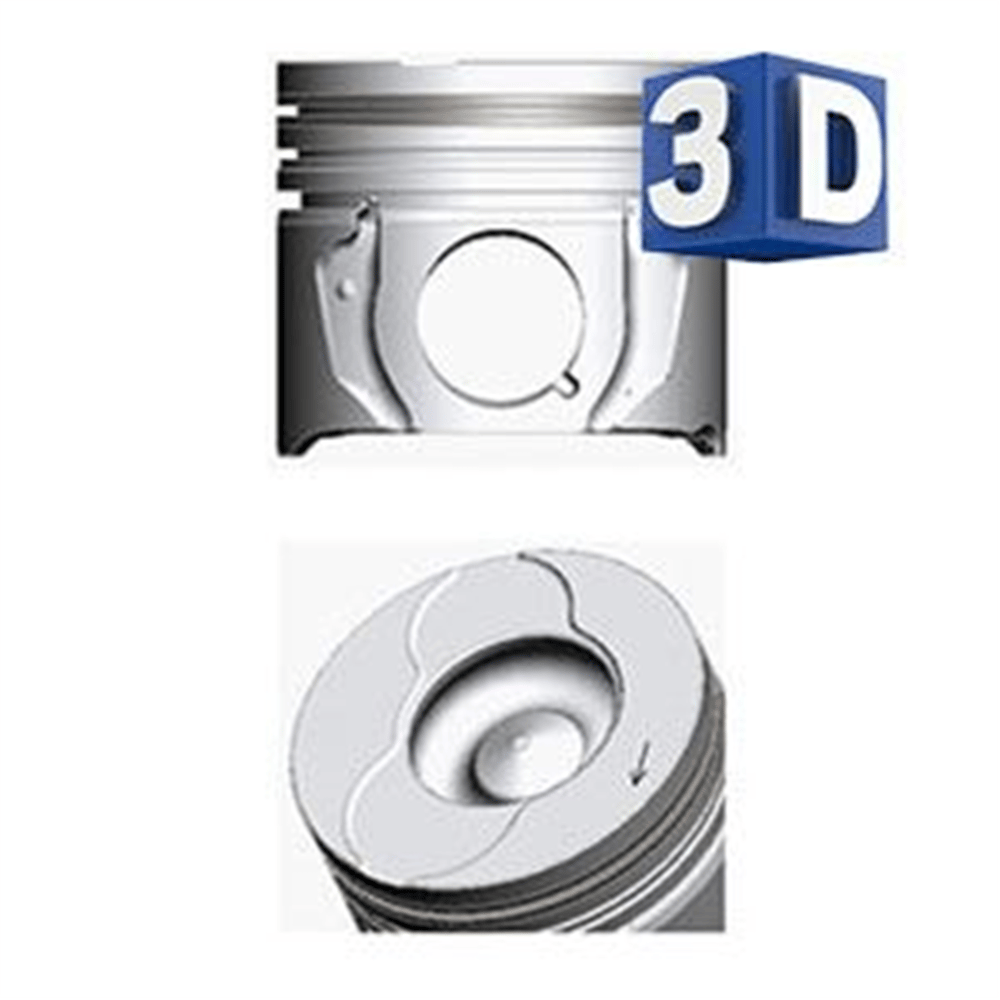 FEDERAL 050 - Piston+segman - Japon Toyota Piston Corolla D4d 02-07 73,50 Mm