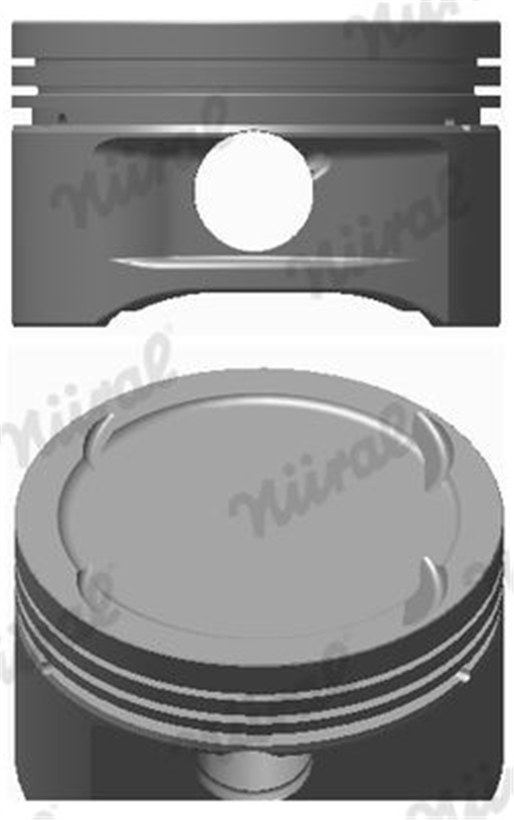 FEDERAL 87-119000.00 - Piston+segman - Mercedes C.320,e.320,ml.320