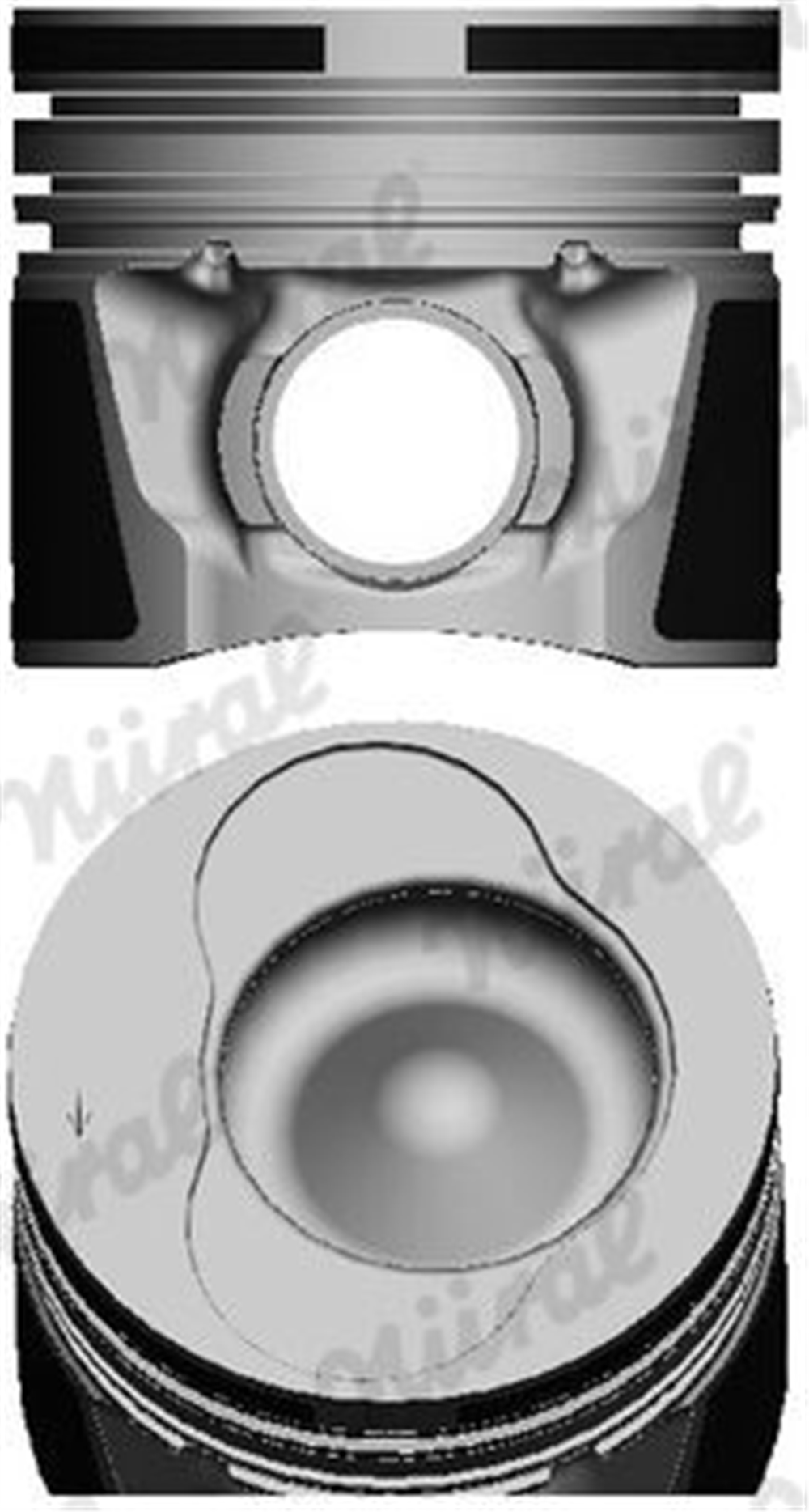 FEDERAL STD - Piston+segman - Vw Lt-crafter