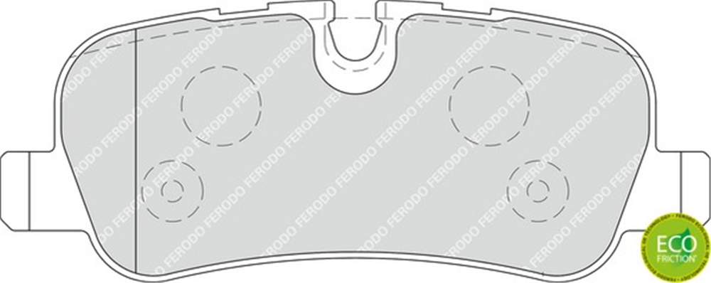 FERODO FDB1613 - Fren Balatasi Arka - Bmw Land Rover Range Rover Discovery Sport - Iii - Iv