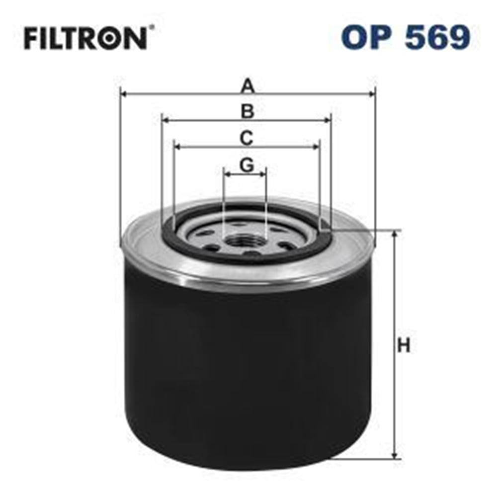 FILTRON 569 - Yag Filtresi - Vw T4