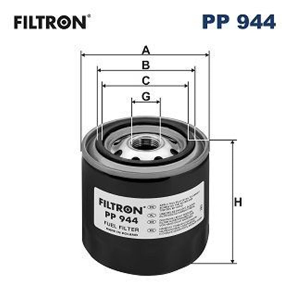 FILTRON 944 - Yakit Filtresi - Japon Land Cruiser (j7)