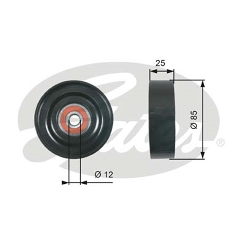 GATES T36087 - V Kayis Gergi Kasnagi - Japon Almera (n16)
