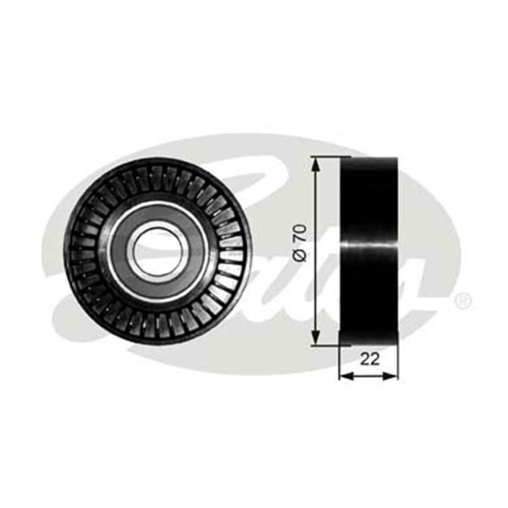 GATES T36252 - V Kayis Gergi Rulmani - Mercedes W168-169-245-414