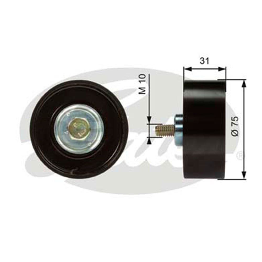GATES T36306 - V Kayis Avare Kasnak - Japon 350z (z33)