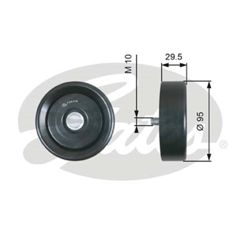 GATES T36419 - V Kayis Gergi Rulmani - Kore Accent Blue/elantra/i20/ix20/i30/ix35/i40/cerato