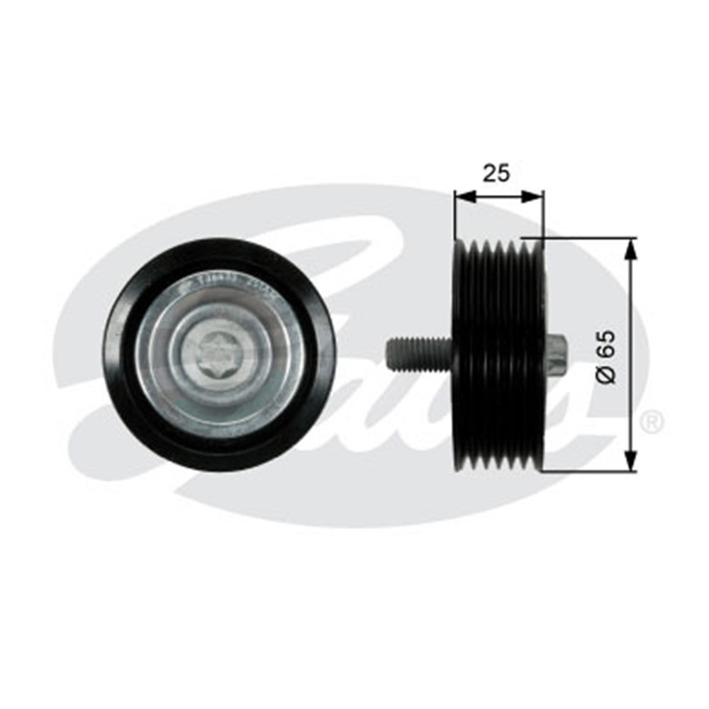 GATES T36433 - V Kayis Gergi Rulmani - Mercedes 212-221-166-222- G463