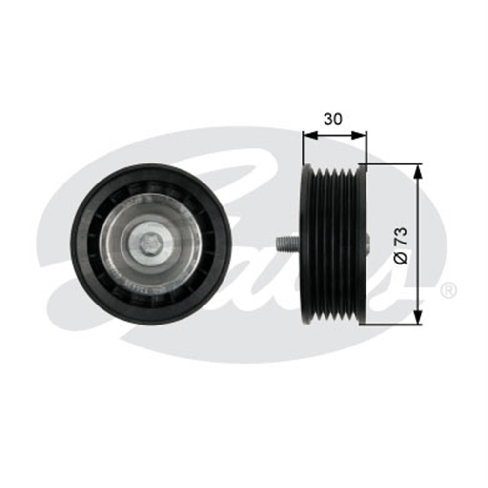 GATES T36435 - V Kayis Gergi Rulmani - Mercedes 205-221-207-222-212-204