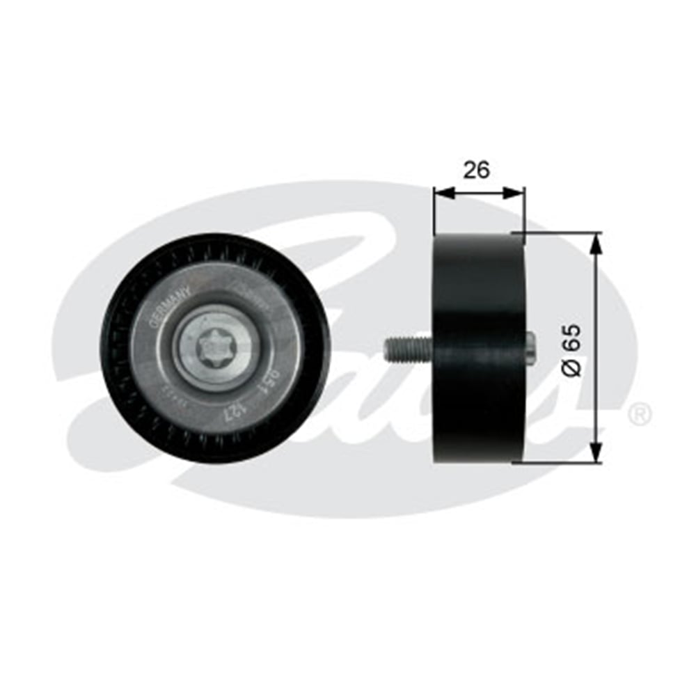 GATES T36437 - V Kayis Gergi Rulmani - Mercedes (w204)
