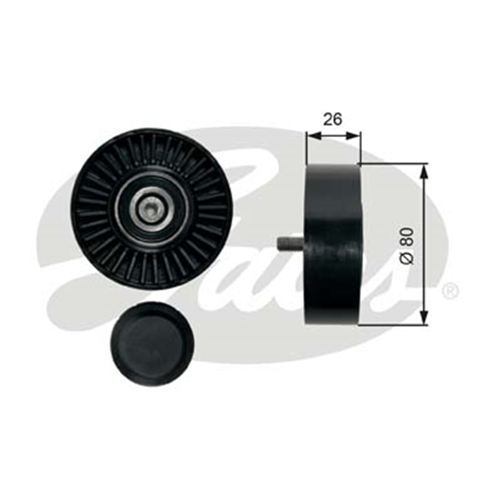 GATES T36452 - V Kayis Gergi Rulmani - Bmw X5 E70-x6 E71