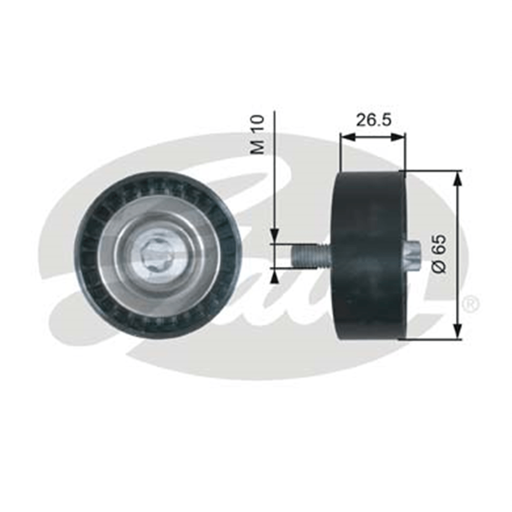 GATES T36464 - V Kayis Gergi Rulmani - Fiat Jeep Compass-mercedes 204-212-glk-639-spr