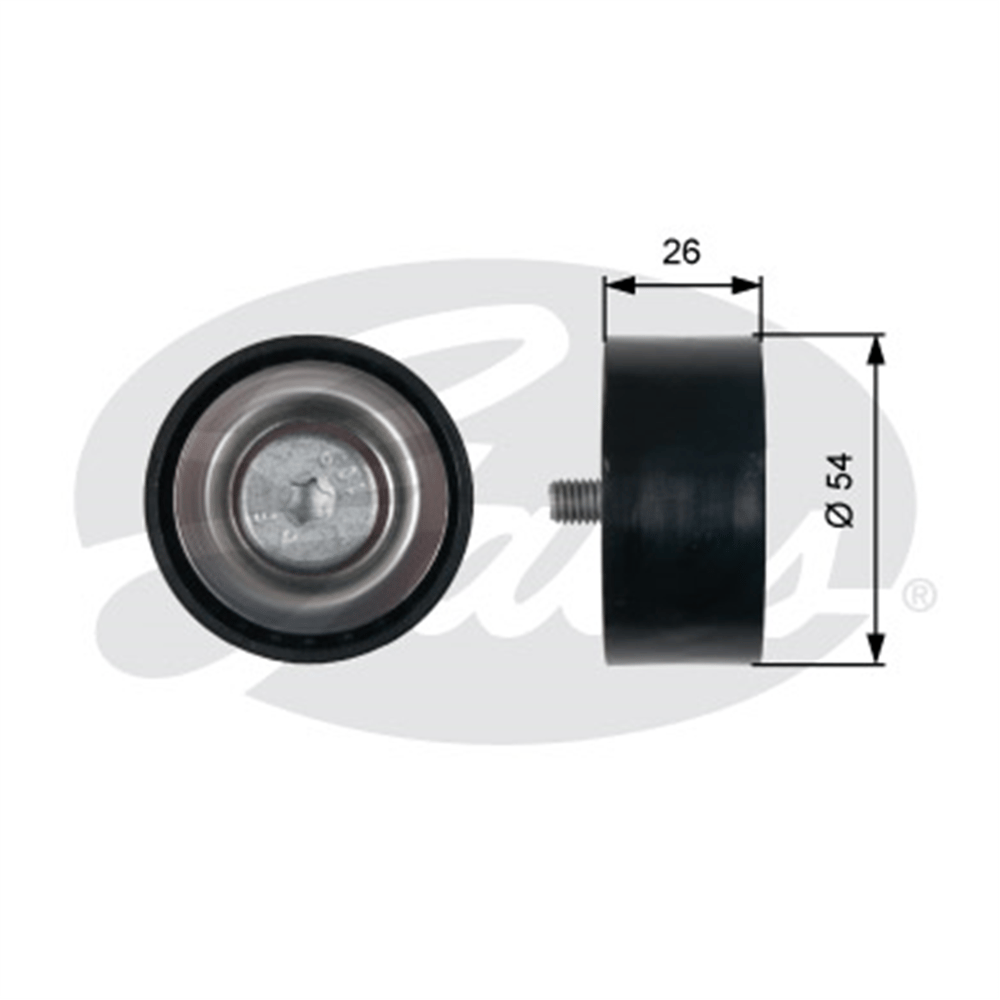 GATES T36486 - V Kayis Gergi Rulmani - Mercedes W212-207-906- 639