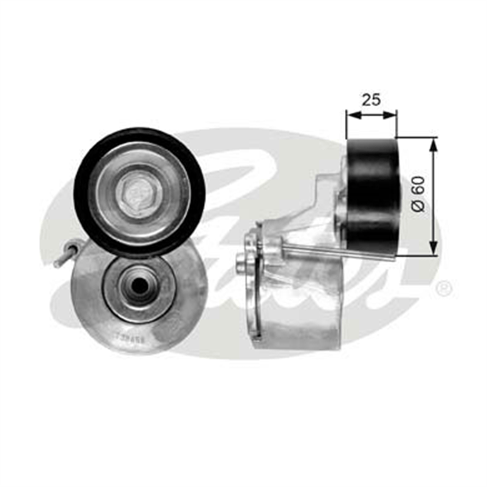 GATES T38458 - V Kayis Gergi Kütügü - Psa 206/207/407/bipper/partner