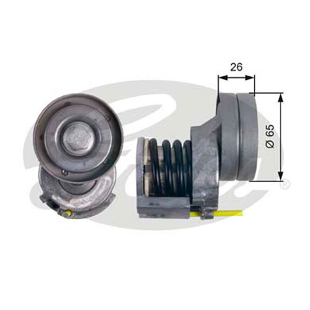 GATES T39023 - V Kayis Gergisi Komple - Vw Golf5-jetta-passat-tiguan-a3
