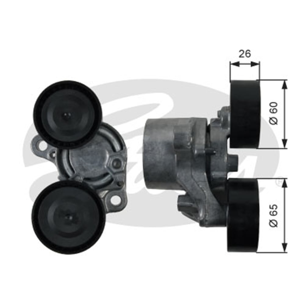 GATES T39199 - V Kayis Gergisi Komple - Bmw E90 Lci-e91 Lci-e92 Lci-e93 Lci-f06-f07-f11-f12-f13-7f01-f02-x1 E84-x5 E70 Lci-x5 F15-x6 E71-x6 F16
