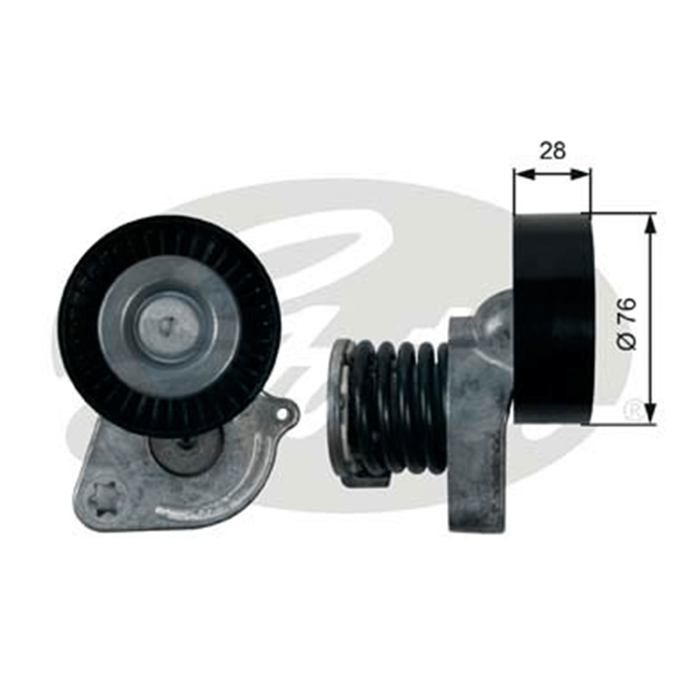 GATES T39207 - V Kayis Gergisi Komple - Mercedes W211-204