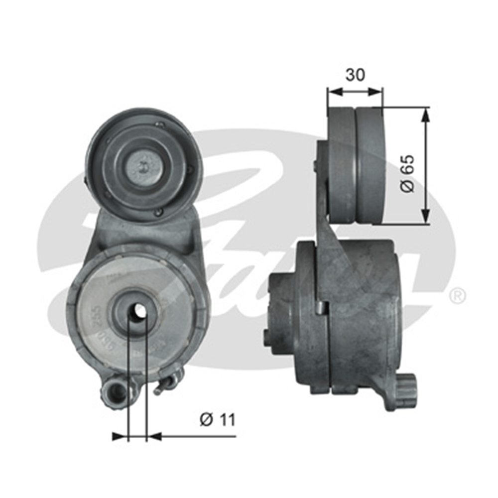 GATES T39294 - V Kayis Gergisi Komple - Mercedes 164-221-219-166
