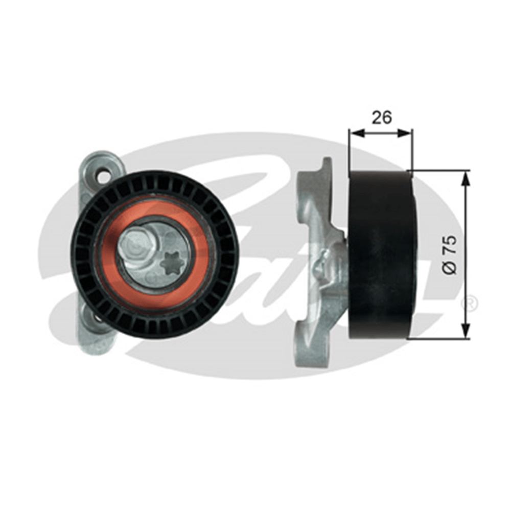 GATES T39345 - V Kayis Gergisi Komple - Vw Polo-ibiza-fabia