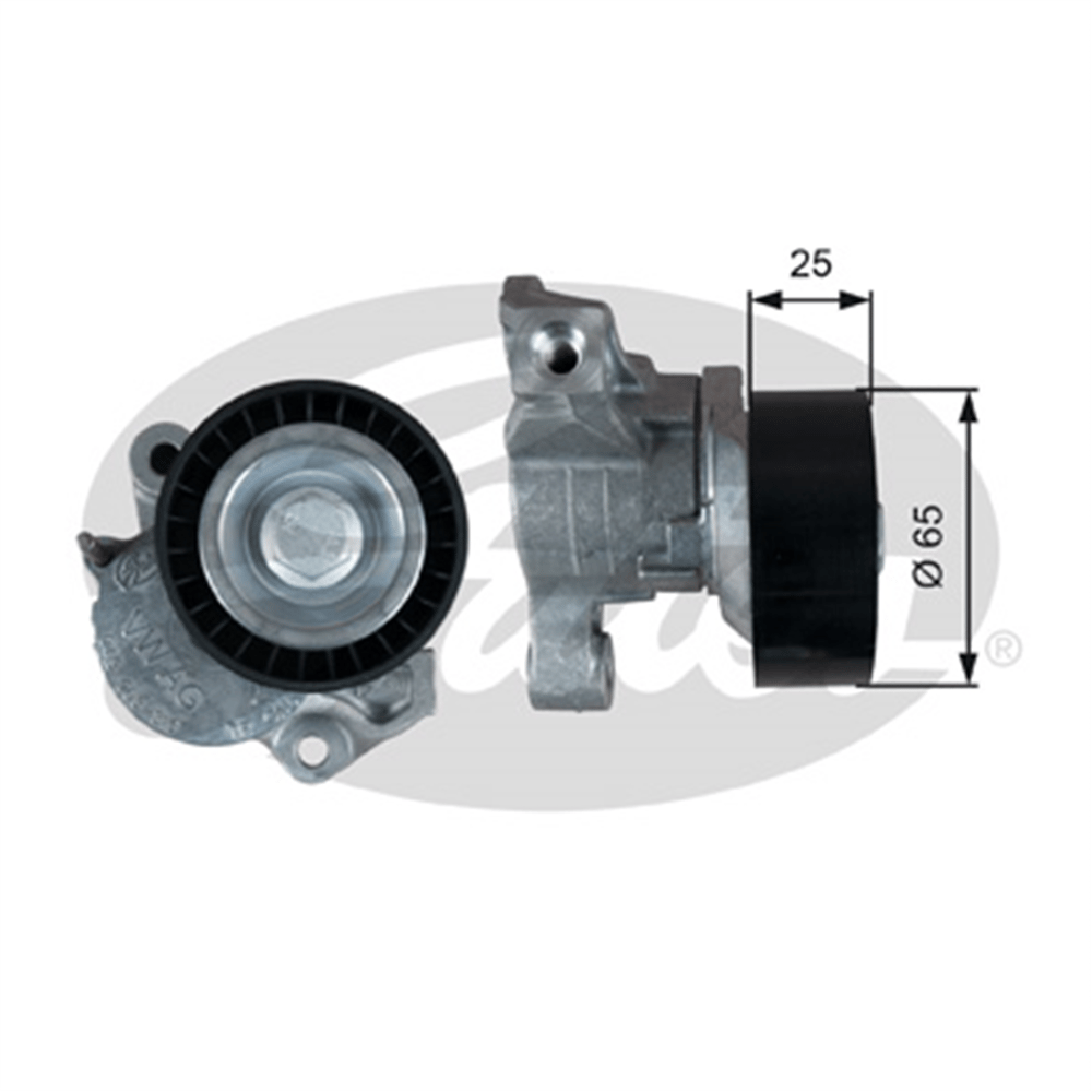 GATES T39357 - V Kayis Gergisi Komple - Vw Polo-ibiza-fabia