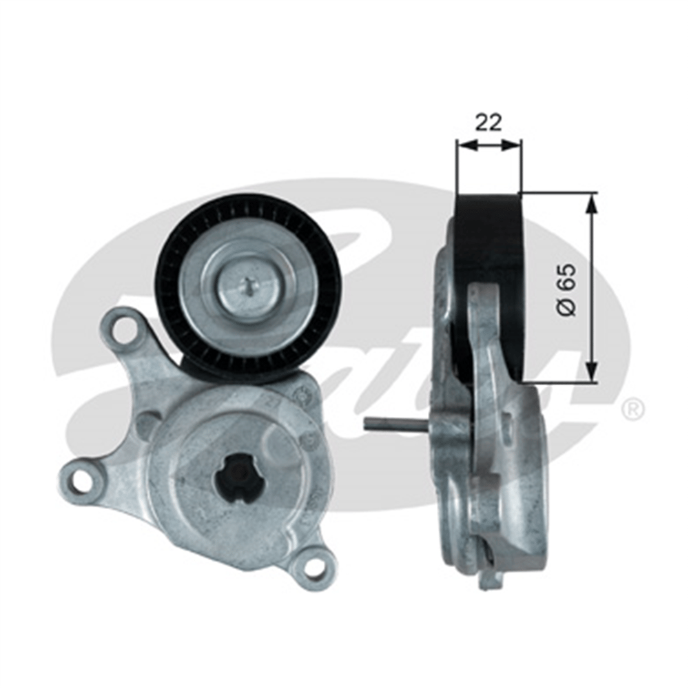 GATES T39372 - V Kayis Gergisi Komple - Mercedes 176-246-242-117-x156