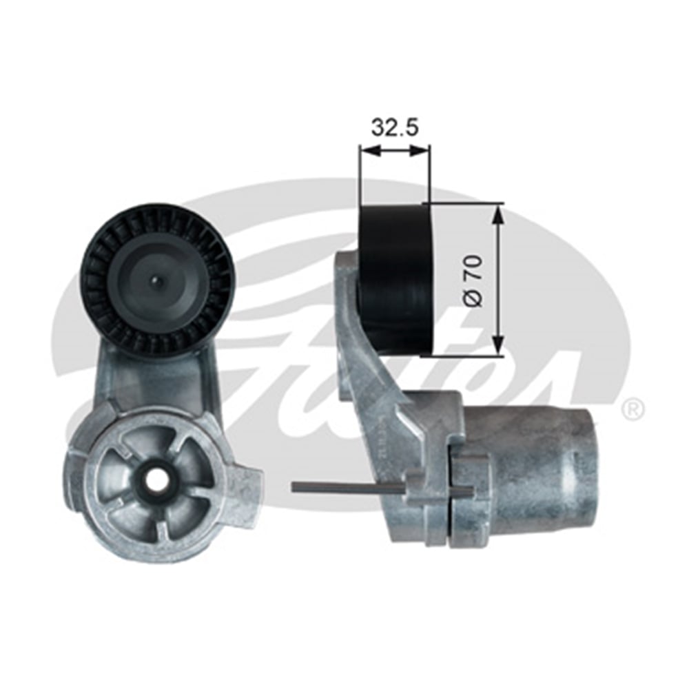 GATES T39389 - V Kayis Gergisi Komple - Bmw F06-f07-f10-f11-f12-f13-f01-f02-x5 E70-x5 F15-x6 E71-x6 F16