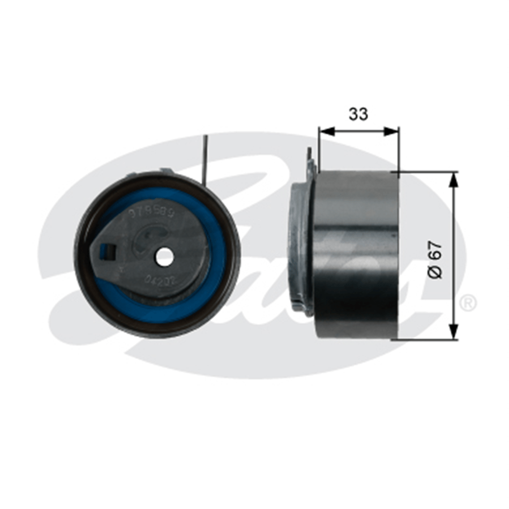 GATES T43008 - Triger Gergi Rulmani - Fiat Jeep Cherokee/voyager