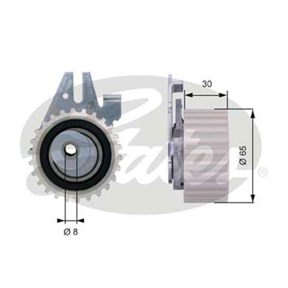 GATES T43024 - Triger Gergi Rulmani - Fiat Bravo-marea