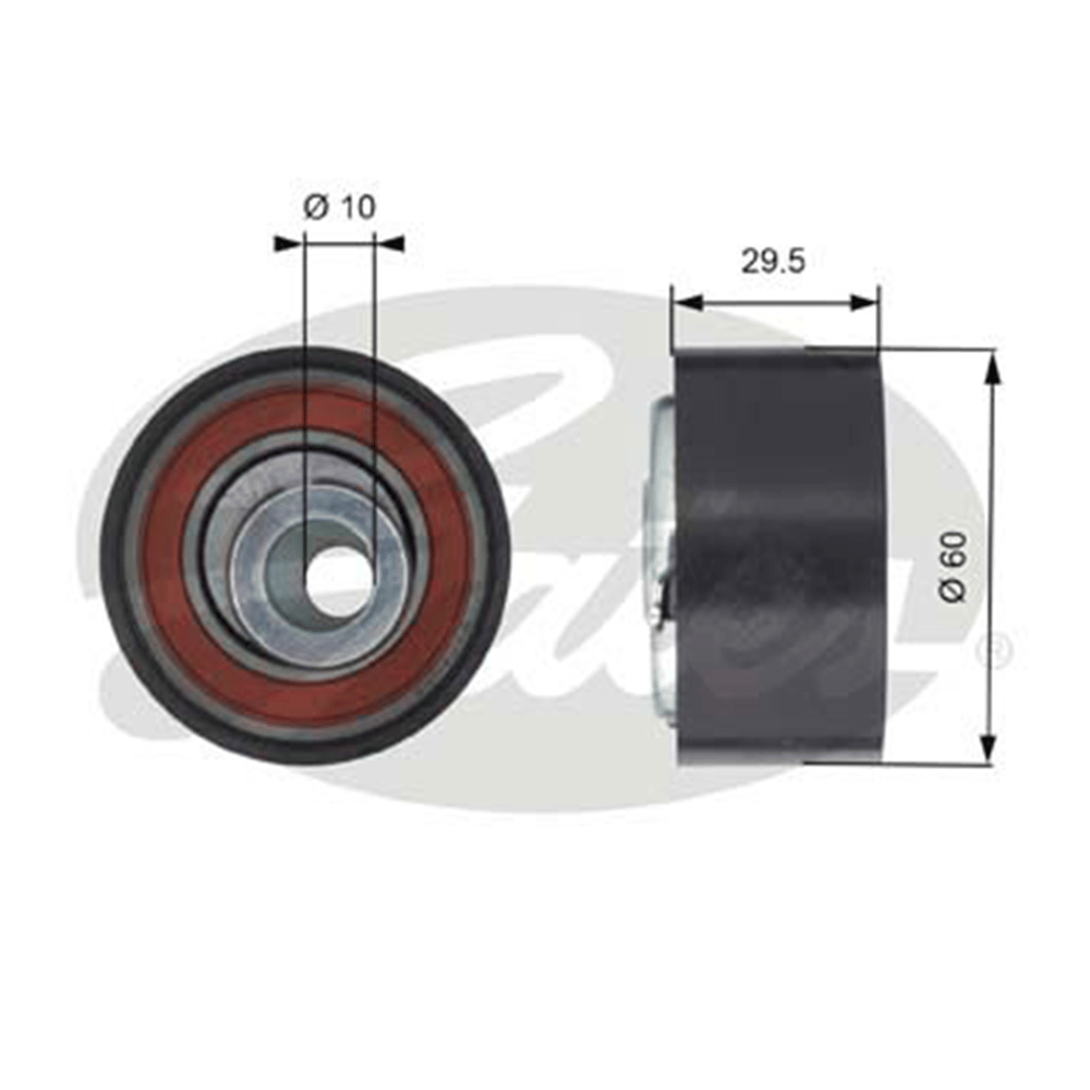 GATES T43147 - Triger Gergi Rulmani - Fiat Lada Kalina/vesta