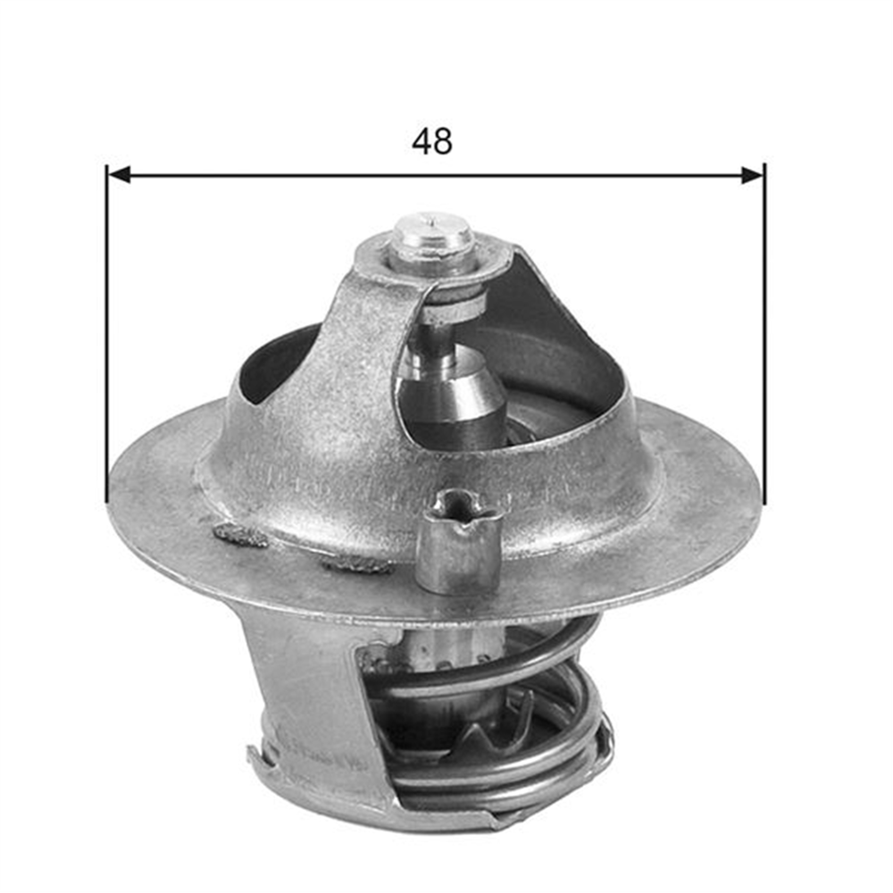 GATES TH39374G1 - Termostat - Ford Focus