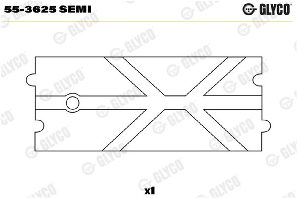 GLYCO SEMI - Piston Kol Burcu - Mercedes Sprt.208,308,408.d - Vito.108.d - 207,209,307,310,407,410,508.d