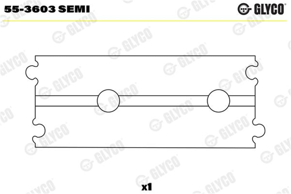 GLYCO SEMI - Piston Kol Burcu - Mercedes W124-201-202-210