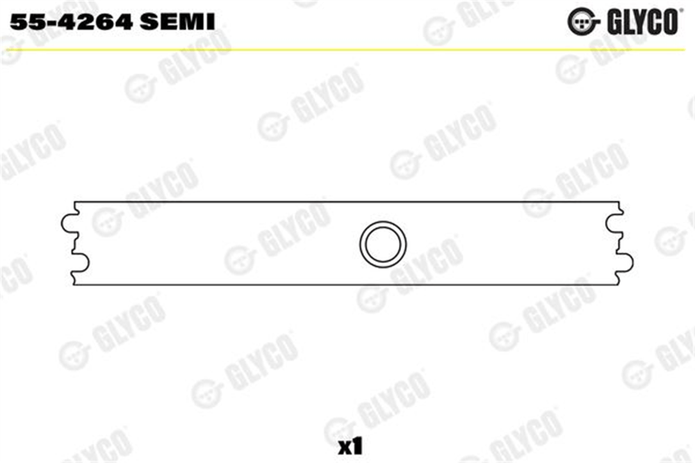 GLYCO SEMI - Piston Kol Burcu - Renault Megan/laguna