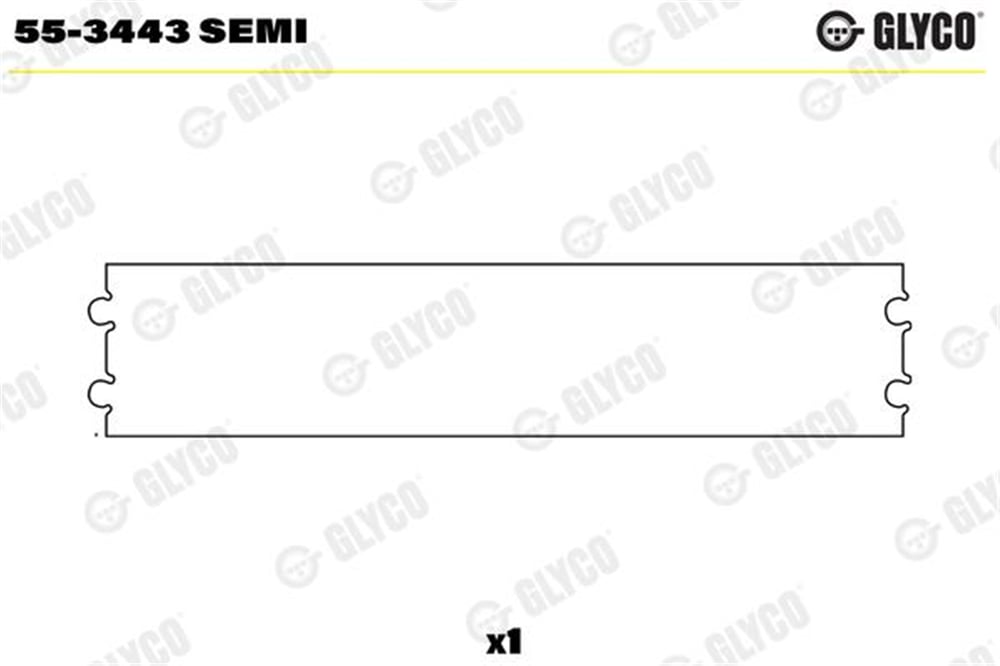GLYCO SEMI - Piston Kol Burcu - Vw Golf1-golf2-a80-t4-caddy