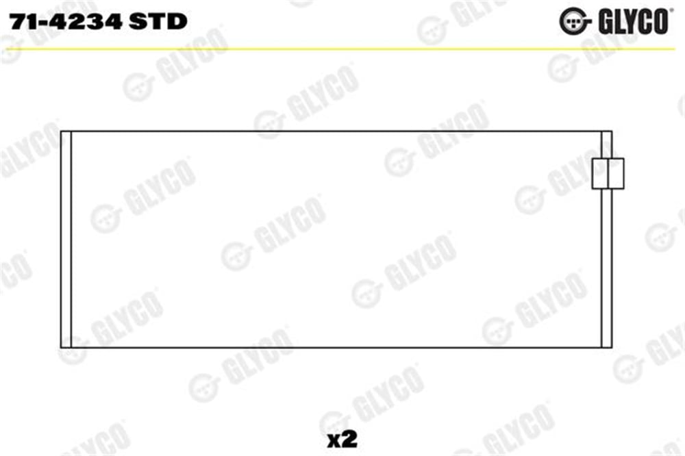 GLYCO STD - Kol Yatak - Fiat Alfa Romeo 155 164-jeep Cherooke-grand Voyager