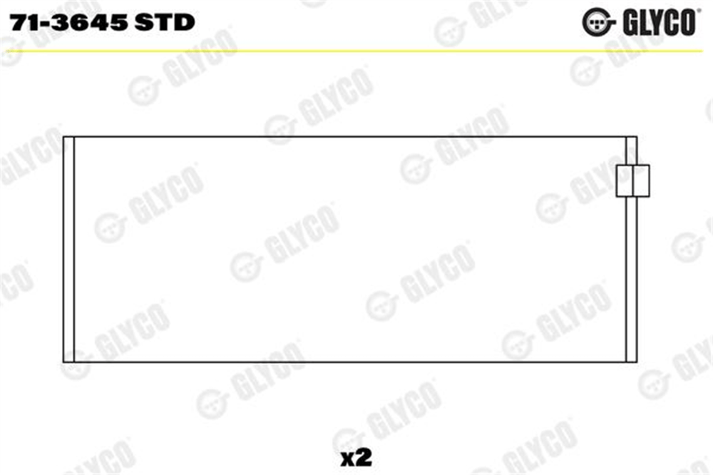 GLYCO STD - Kol Yatak - Mercedes Sprt.312.d