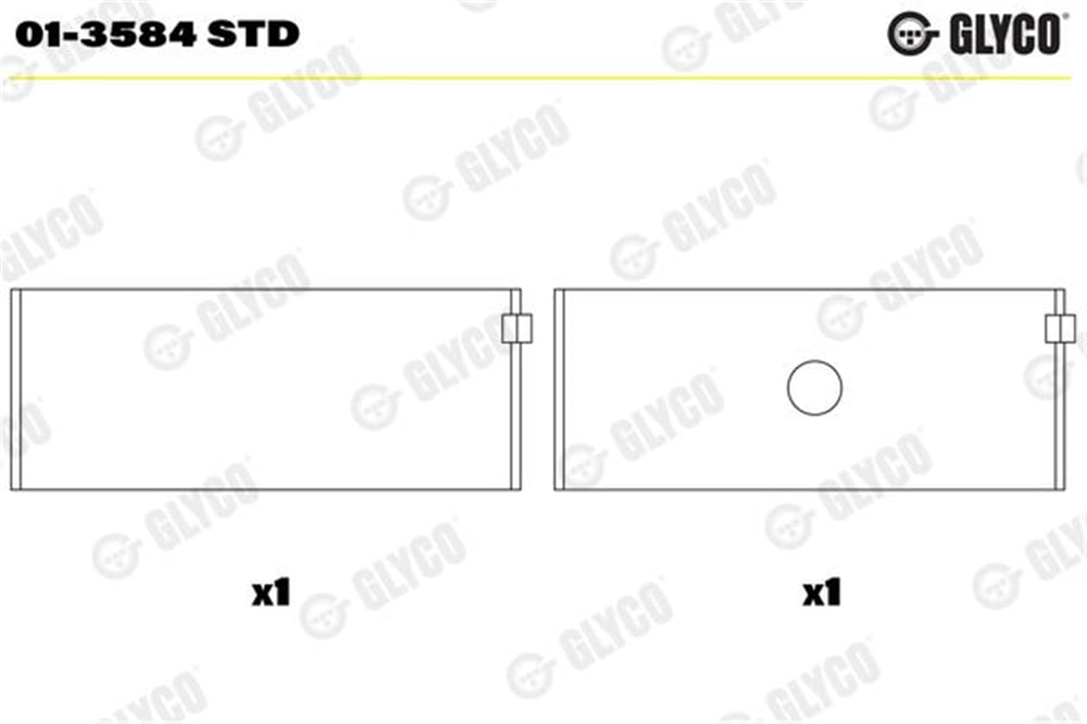 GLYCO STD - Kol Yatak - Mercedes W124-201