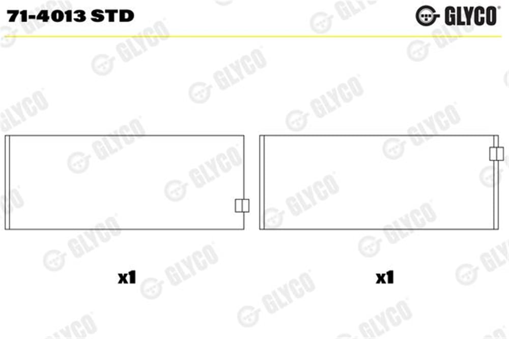 GLYCO STD - Kol Yatak - Mercedes W169-245