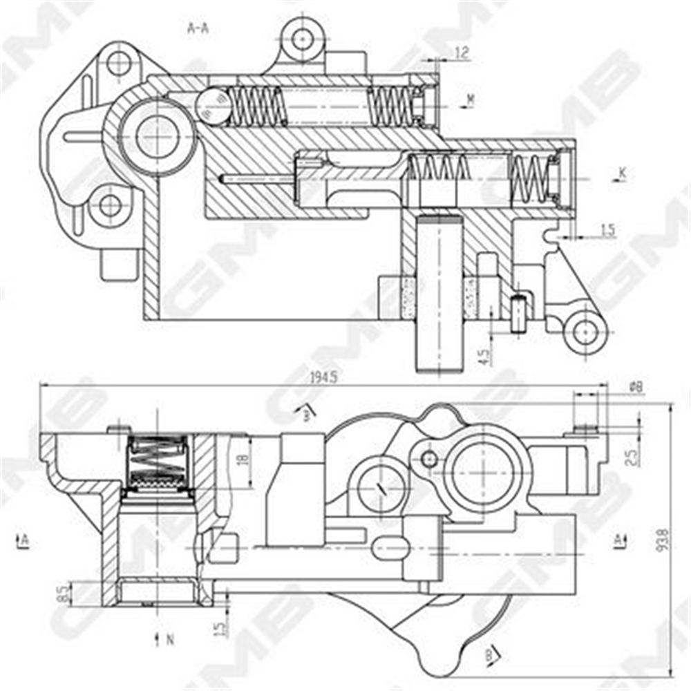 GMB GOAS-78A - Yag Pompasi - Vw Passat-a3-q3