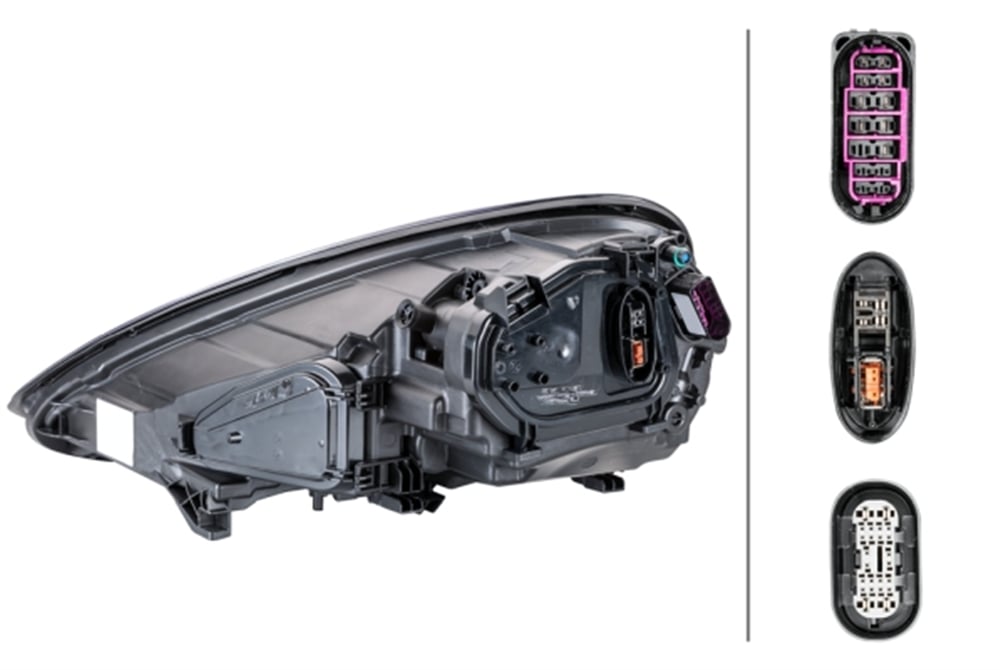 HELLA 099-521 - Far Sag - Vw Panamera