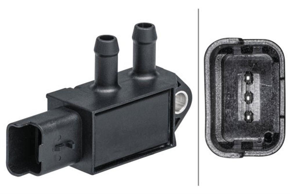 HELLA 403-431 - Egzos Basinç Sensörü - Mercedes 176-247-177-118-415 Citan